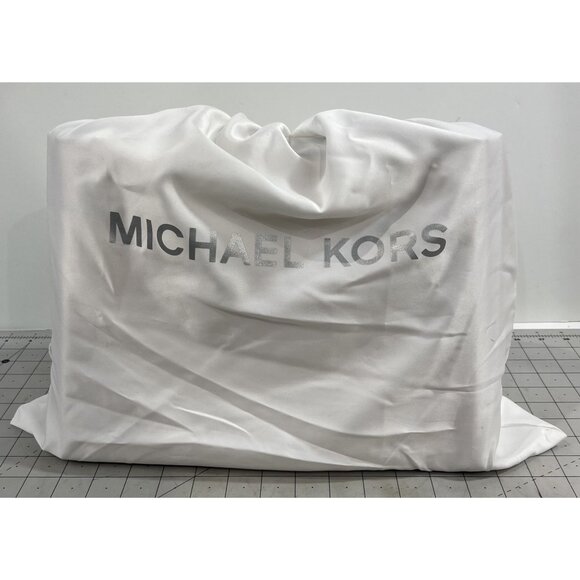 Michael Michael Kors Susan Metallic Medium Shoulder Bag Pale Gold New Chain - Picture 12 of 13